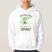 "Nature Always Wears" Leaf Hoodie (Voorkant)