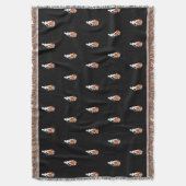 Nature and Woman Silhouette Elegant Feminine Art  Deken (Voorkant Verticaal)