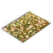 Nature background with grass flowerbackground, bea notitieboek (Linkerzijde)