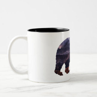 Nature Bear Mug Tweekleurige Koffiemok