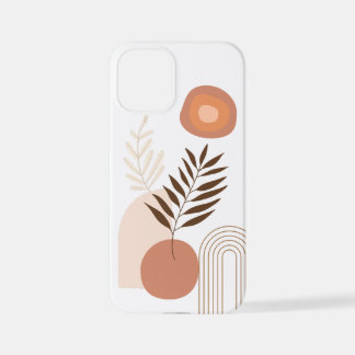 Nature Boho Botanical | Positive Vibes iPhone 12 Mini Hoesje