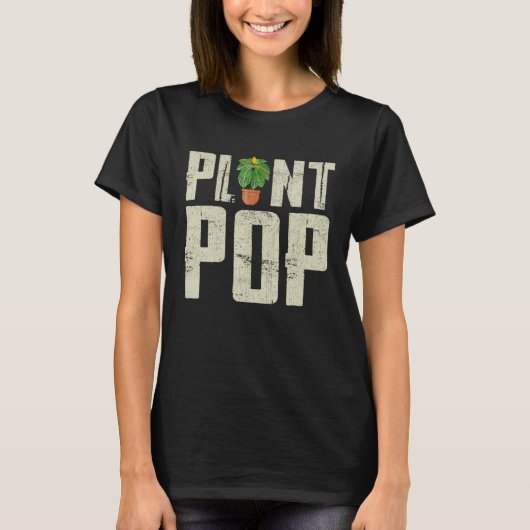 Nature Botanical Gardener Plant Pop Gardening T-shirt (Voorkant)