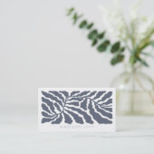 Nature Branch Minimalist Appointment Cards Afsprakenkaartje (Staand voorkant)
