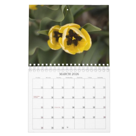 Nature Calendar Kalender (Mar 2026)