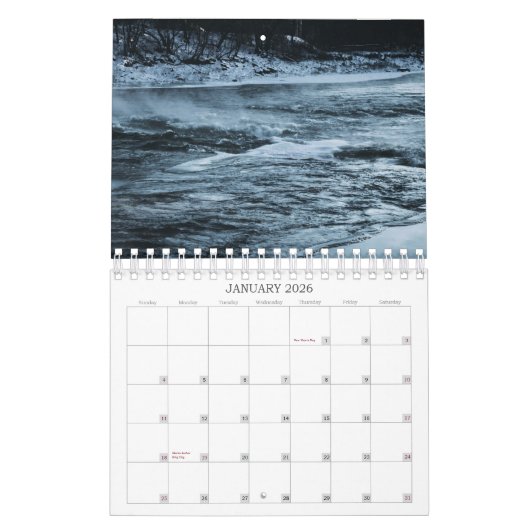 Nature Calendar Kalender (Jan 2026)