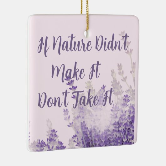 Nature Ceramic Ornament (Rechts)