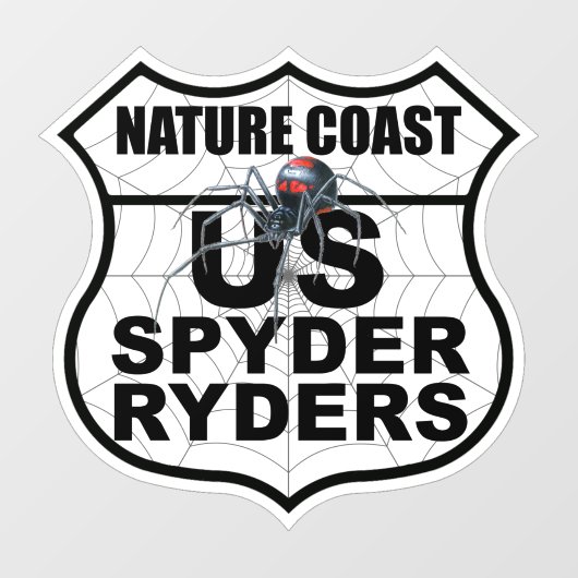 Nature Coast Chapter - Decal Hoofdstuk Logo (Vel)