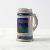 Nature design mug  bierpul (Voorkant rechts)