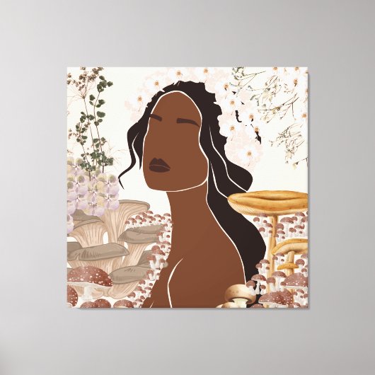 Nature Goddess Canvas Afdruk (Voorkant)