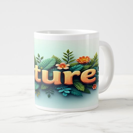 Nature grote koffiekop (Voorkant rechts)