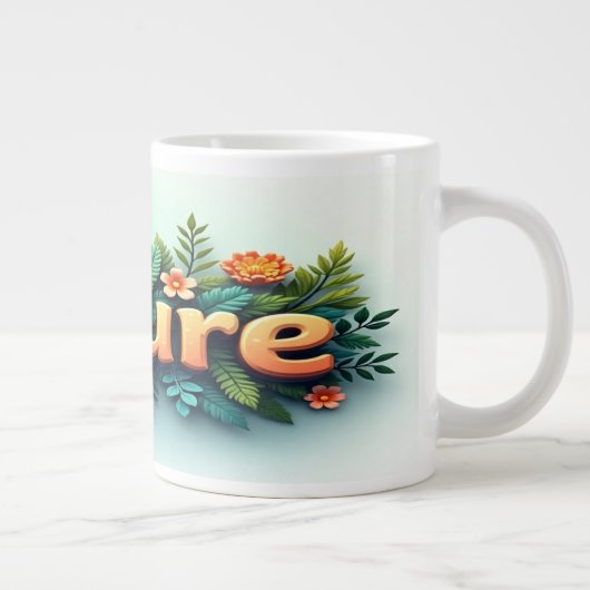 Nature  grote koffiekop (Rechts)