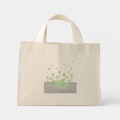 Nature Harmony Kleine Canvas Tas – JoyCrys Studio (Achterkant)