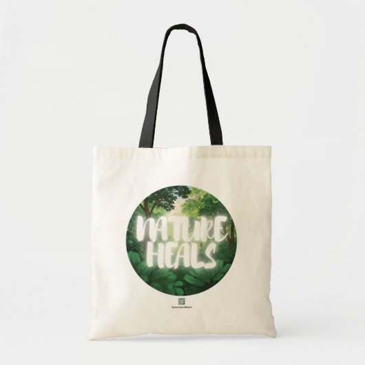 NATURE HEALS Boodschappen Tas (Voorkant)