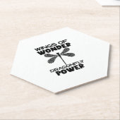 Nature Insect Dragonflies Power Wings Of Wonder Dr Kartonnen Onderzetters (Schuin)