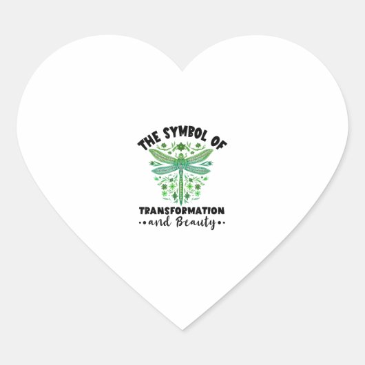 Nature Insect Dragonflies Transformation Beauty Dr Hart Sticker (Voorkant)