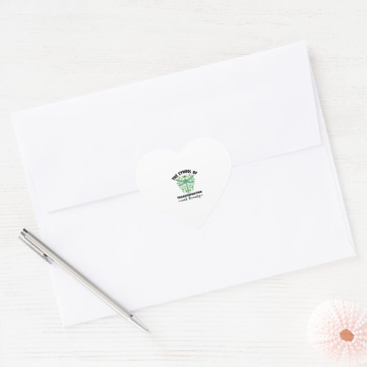 Nature Insect Dragonflies Transformation Beauty Dr Hart Sticker (Envelop)