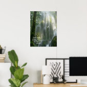 Nature inspirational quote John Muir Poster (Thuiskantoor)