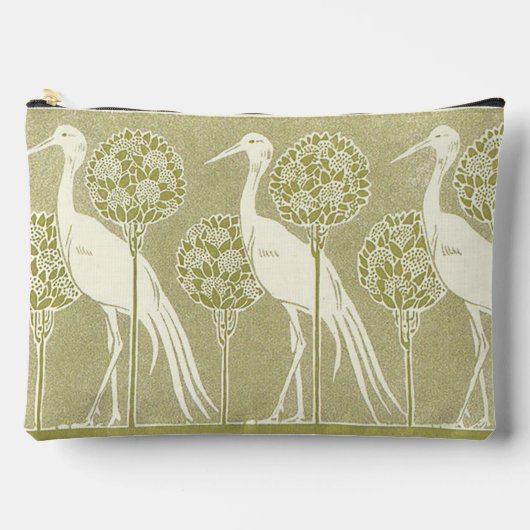 Nature Inspired Art Nouveau Stork Etui (Voorkant)