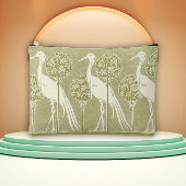 Nature Inspired Art Nouveau Stork Etui
