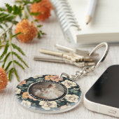 Nature-inspired party favor Rose Flower Sleutelhanger (Voorkant Rechts)