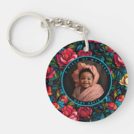 Nature-inspired Unique Gifts For Men Floral Rose Sleutelhanger