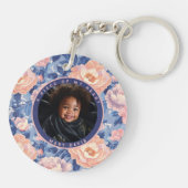 Nature-inspired Valentine Gifts For Him Custom  Sleutelhanger (Achterkant)