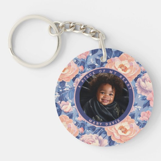 Nature-inspired Valentine Gifts For Him Custom  Sleutelhanger (Voorkant)