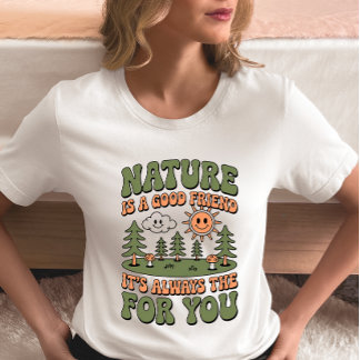 Nature Is a Good Friend Tri-Blend Shirt