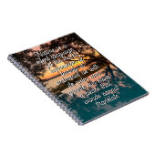 Nature is a silent language notitieboek (Rechterzijde)