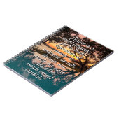 Nature is a silent language notitieboek (Linkerzijde)