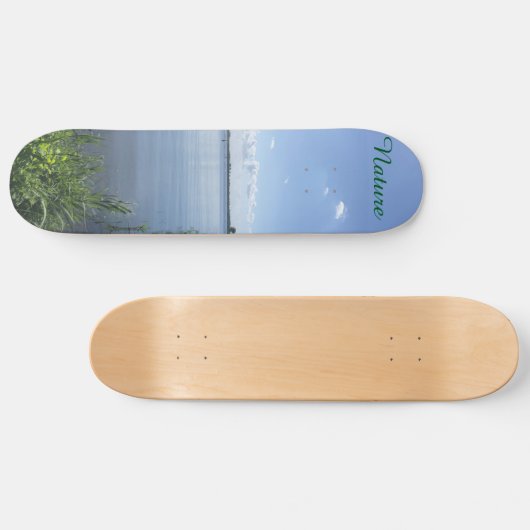 Nature lake persoonlijk skateboard (Horizontaal)