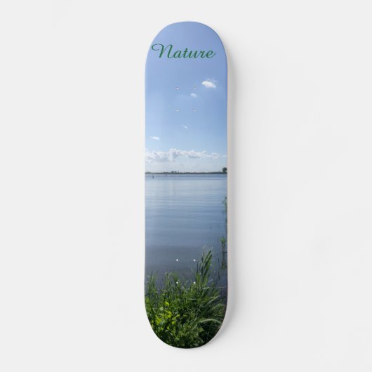 Nature lake persoonlijk skateboard (Voorkant)