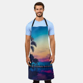 Nature Landscape Pool Palm Trees-25925 Schort (Gedragen)