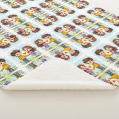 Nature Landscape Sherpa Blanket Deken (3/4)