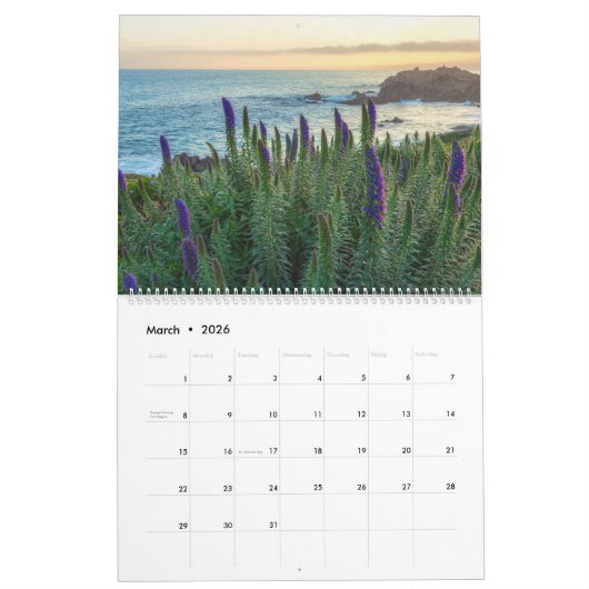 Nature Landscapes  Kalender (Mar 2026)