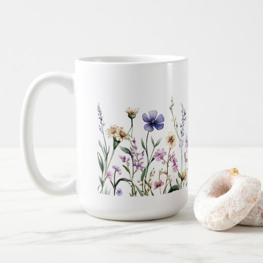 Nature Lover Gift 🌼 coffee mug 15oz Koffiemok (Met donut)