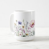 Nature Lover Gift 🌼 coffee mug 15oz Koffiemok (Voorkant links)
