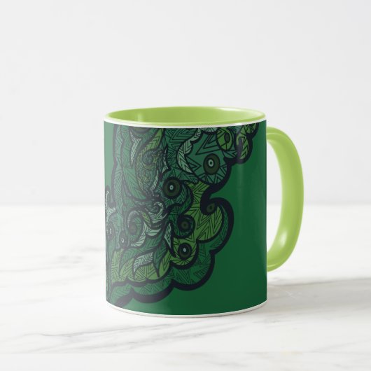 Nature Meets Geometry Mug Mok (Voorkant rechts)
