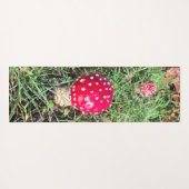 Nature mushroom  yogamat (Achterkant (horizontaal))