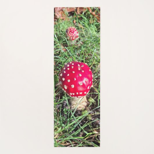 Nature mushroom  yogamat (Achterkant)
