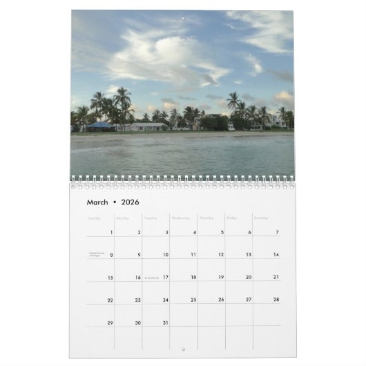 nature of the Galapagos Kalender (Mar 2026)