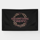 Nature OTA Therapist OT Exercise Leaves Occupation Spandoek (Horizontaal)