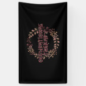 Nature OTA Therapist OT Exercise Leaves Occupation Spandoek (Verticaal)