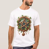 Nature Pentagram T-shirt (Voorkant)
