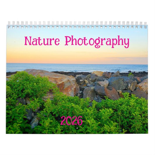 Nature Photography 2026 Calendar Kalender (Hoes)