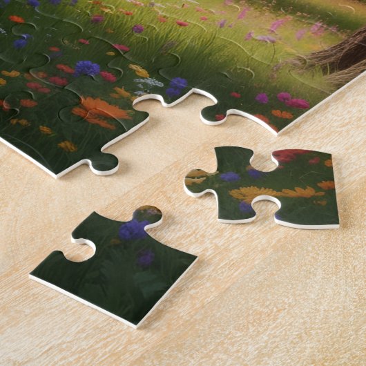nature puzzle legpuzzel (Zijkant)