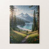 nature puzzle legpuzzel (Verticaal)