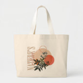 Nature’s Muse Floral Tote Bag (Voorkant)