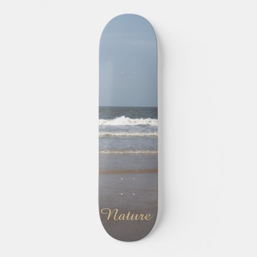 Nature sea  persoonlijk skateboard (Voorkant)