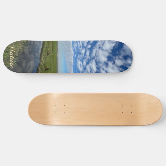 Nature sky persoonlijk skateboard (Horizontaal)